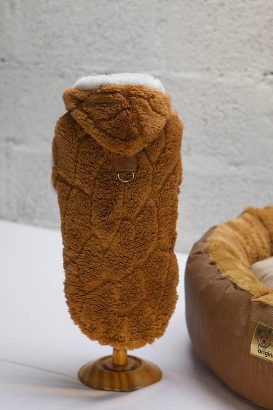 Casaco Teddy Toffee